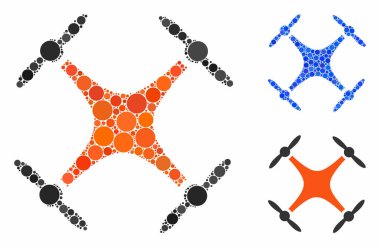 Küre Ögelerinin Hava Aracı Bileşimi Simgesi