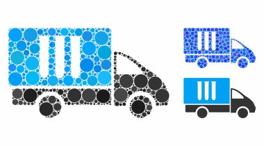 Analiz teslimatı Çember Noktaları Mozaik Simgesi