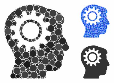 Küresel Ögelerin Aygıt Bileşimi Simgesi