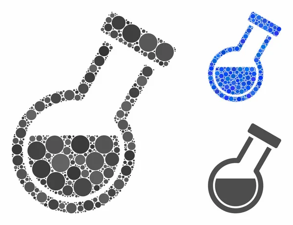 Yuvarlak Noktaların Mozaik Simgesini Retort Et