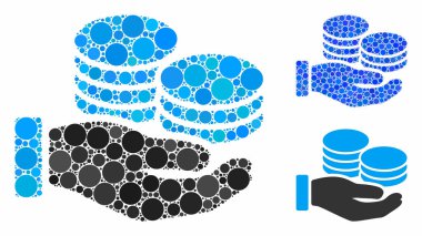 Maaş Eli Çemberlerin Mozaik Simgesi