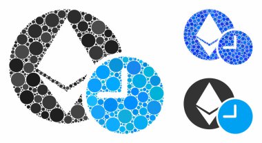 Ethereum kredi saati bileşimi Çember Noktaları Simgesi