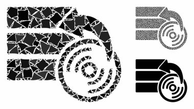 Titrek Ögelerin Veritabanı Bileşimi Simgesini Geri Yükle