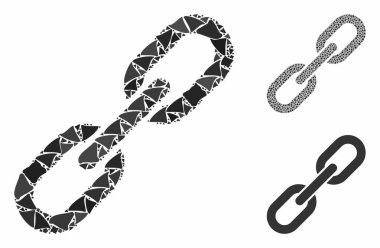 Tüberöz Ögelerin Zincir Bağlantısı Mozaik Simgesi