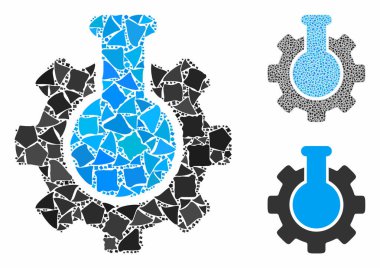 Kimya endüstrisi Raggy Elementlerinin Simgesi