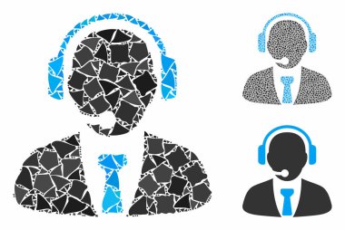 Olaysız Parçaların Mozaik Simgesi Destek Yöneticisi