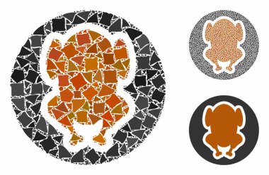 Joggly Pieces 'ın Tavuk Yemekleri Kompozisyon Simgesi