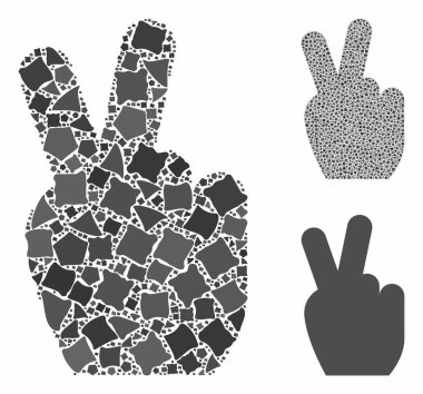 Titrek Ögelerin Zafer Bileşimi Simgesi