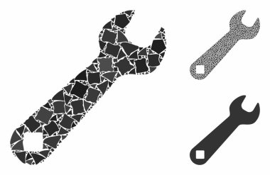 Joggly Parçalarının Kompozisyon Simgesi Anahtarı