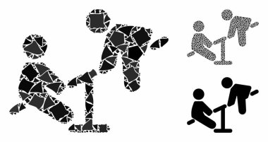 Çocuklar Humpy Pieces 'ın Kompozisyon Simgesini sallıyor