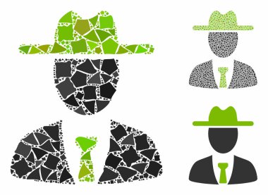 Çiftçi patronu Tüberöz Ögelerin Kompozisyon Simgesi