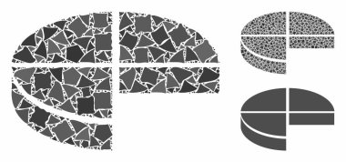 Tüberöz Ögelerin 3d pasta kompozisyon simgesi