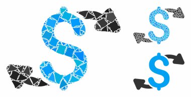 Engebeli Parçaların Mozaik Simgesini Nakde Çevir