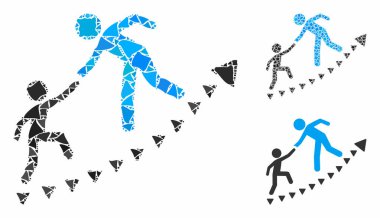 Joggly Ögelerinin Mozaik Simgesi