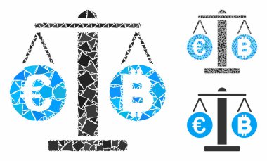 Euro ve Bitcoin, Pürüzlü Parçaların Mozaik Simgesini Ölçeklendirdi