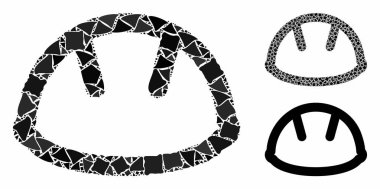 Ani Parçaların Miğfer Mozaik Simgesi