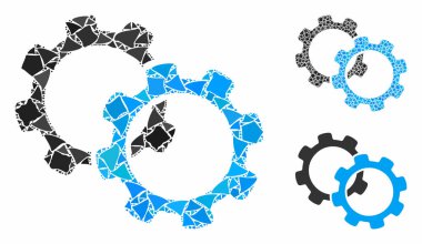 Vites Mozaik Humpy Parçalarının Simgesi