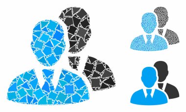 Ani Ögelerin Yöneticileri Mozaik Simgesi