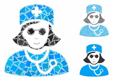 Joggly Parts 'ın Kör Hemşire Mozaik Simgesi