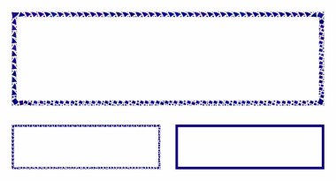 Tüberöz Parçaların Dikdörtgen çerçeve bileşimi Simgesi