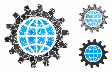 Tümsek Parçalarının Genel Seçenekler Kompozisyon Simgesi