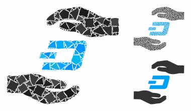 Dash bakımı elleri Joggly Elementlerinin Kompozisyon Simgesi