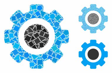 Engebeli Parçaların Mozaik Simgesi