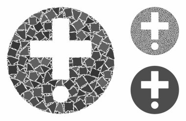 Tıbbi eczane bileşimi Tremulant elementlerinin simgesi