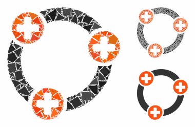 Raggy Parts 'ın Tıbbi İşbirliği Mozaik Simgesi