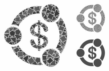 Ragged Parts 'ın Mali İşbirliği Mozaik Simgesi