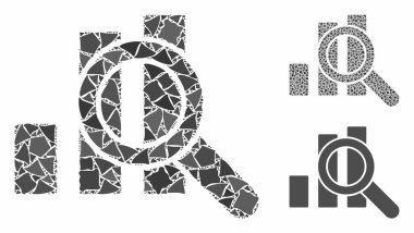 Kaba Elementlerin Grafik Bileşimi Simgesini Keşfet