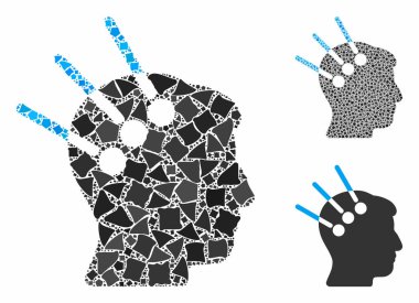Eşitsiz Elementlerin Sinir Arayüzü Bileşimi Simgesi