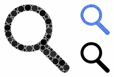 Küre Ögelerinin Odaklanma Bileşimi Simgesi