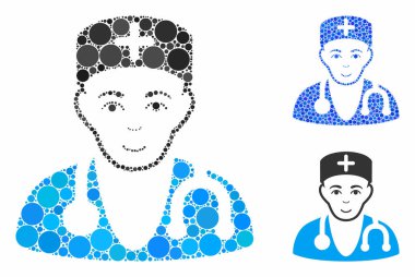 Çember Noktalarının Hekim Bileşimi Simgesi