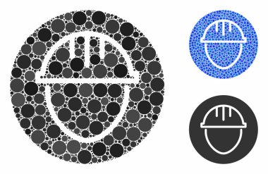 Miğfer Çemberi Çemberlerin Mozaik Simgesi