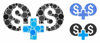 Çemberlerin Finansal Toplam Kompozisyon Simgesi