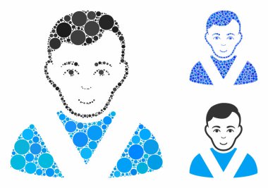 Küre Ögelerinin Ödüllü Adam Bileşimi Simgesi