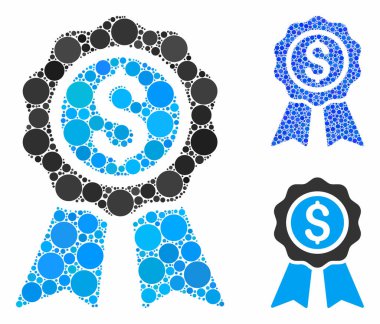 İş Ödülleri Kompozisyon Yuvarlak Noktalar Simgesi