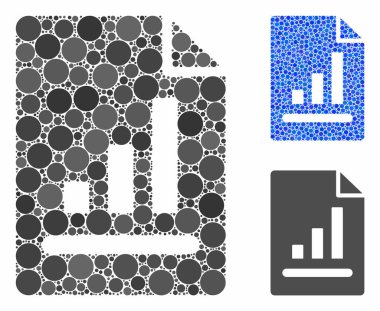 Küre Ögelerinin Grafik Sayfa Bileşimi Simgesi