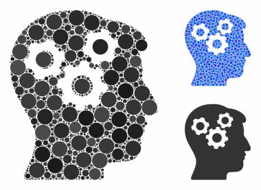 Mind Gears Mozaik Çemberler Simgesi