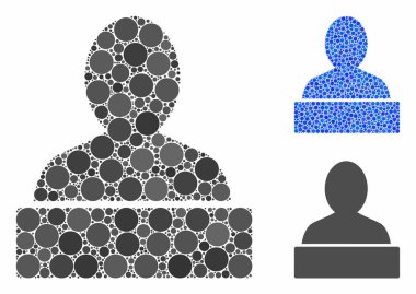 Küresel Ögelerin Anıt Bileşimi Simgesi