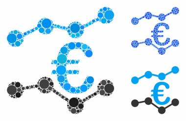 Küresel Ögelerin Avrupa Eğilimleri Bileşimi Simgesi