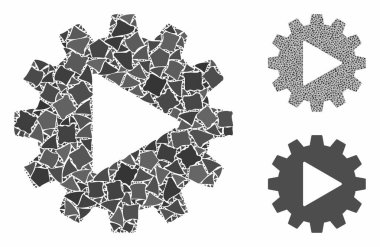 Tremulant Ögelerinin Otomatik Düzenleme Bileşimi Simgesi
