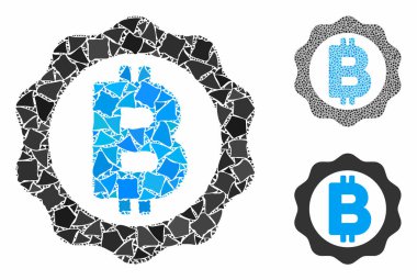 Bitcoin madalyası Humpy Pieces 'ın Mozaik Simgesi