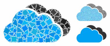 Joggly Parçalarının Mozaik Simgesini Bulutlandırır