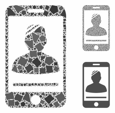 Tüberöz Ögelerin Taşınabilir Hasta Bileşimi Simgesi