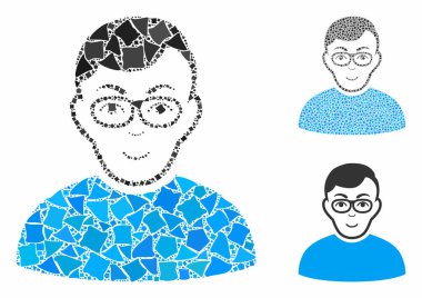 Joggly Pieces 'ın İnek Mozaik Simgesi