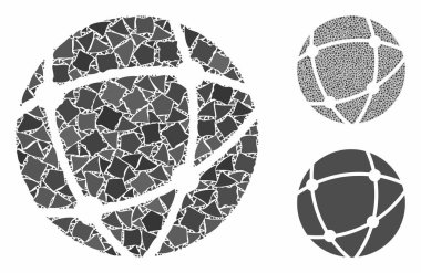 Raggy Pieces 'ın Ağ Bileşimi Simgesi