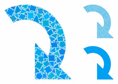 Tüberöz elementlerin Sağa Çevir Simgesi