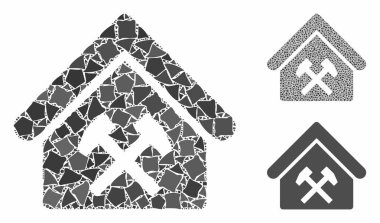 Joggly Elementlerinin Atölye Mozaik Simgesi